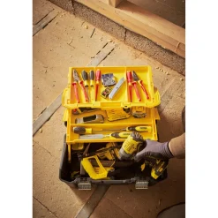 Cassetta porta utensili Stanley Essential Multilevel da 19