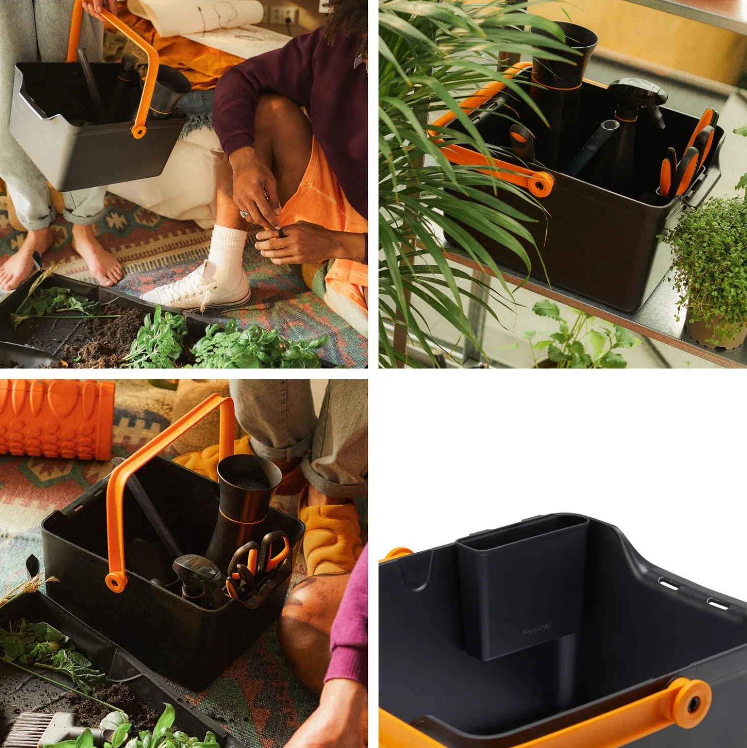 Cassetta portattrezzi Fiskars 35,3x31,1x17,3 cm