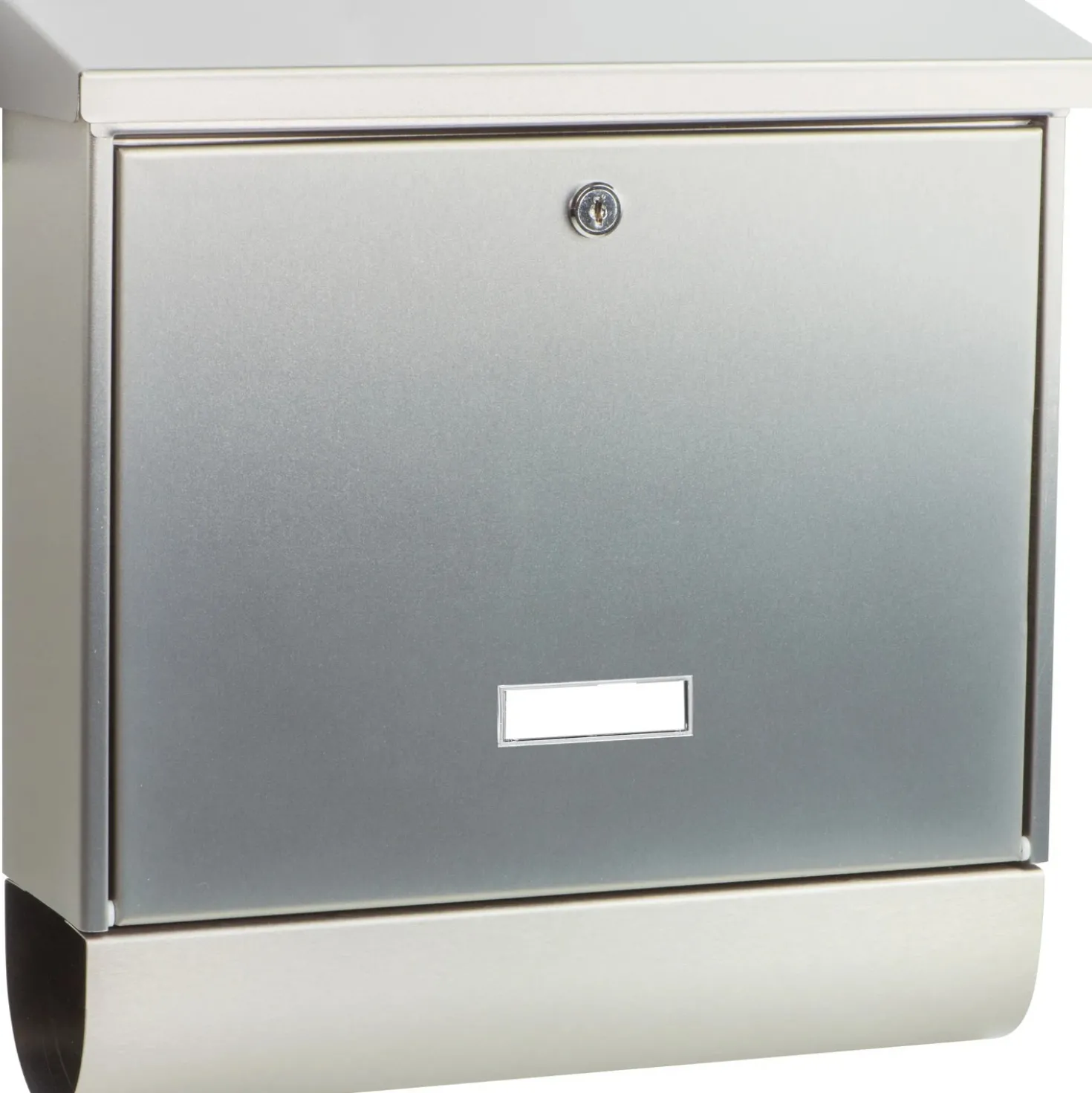 Cassetta postale acciaio inox Burg Wächter Inoxstar con box giornali