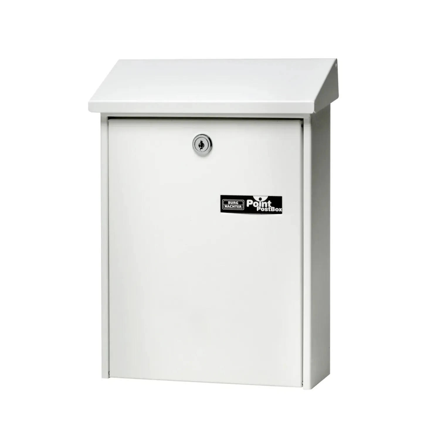Cassetta postale in acciaio zincato Daily bianco