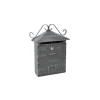 Cassetta postale in lamiera Campagnola 300x350x100 mm grigio