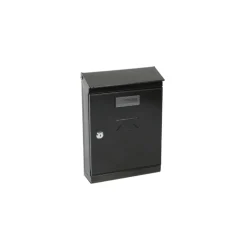 Cassetta postale in lamiera Missive 220x320x80 mm nero