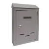 Cassetta postale in lamiera Basic 180x260x60 mm grigio