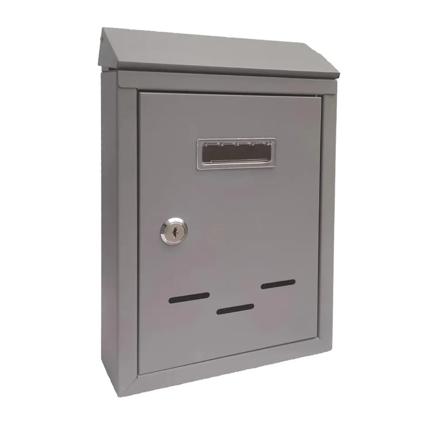 Cassetta postale in lamiera Basic 180x260x60 mm grigio