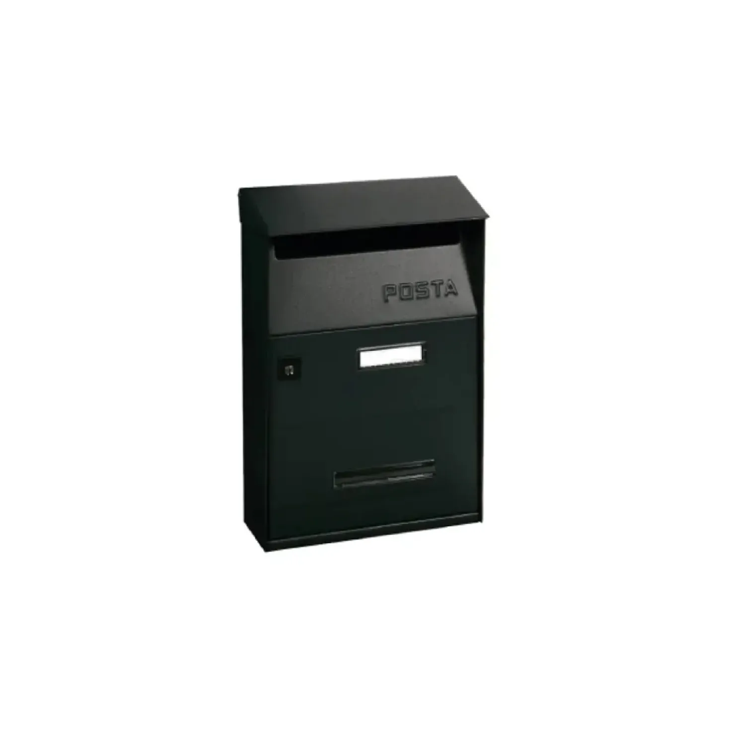 Cassetta postale in lamiera Classic 210x320x90 mm nero