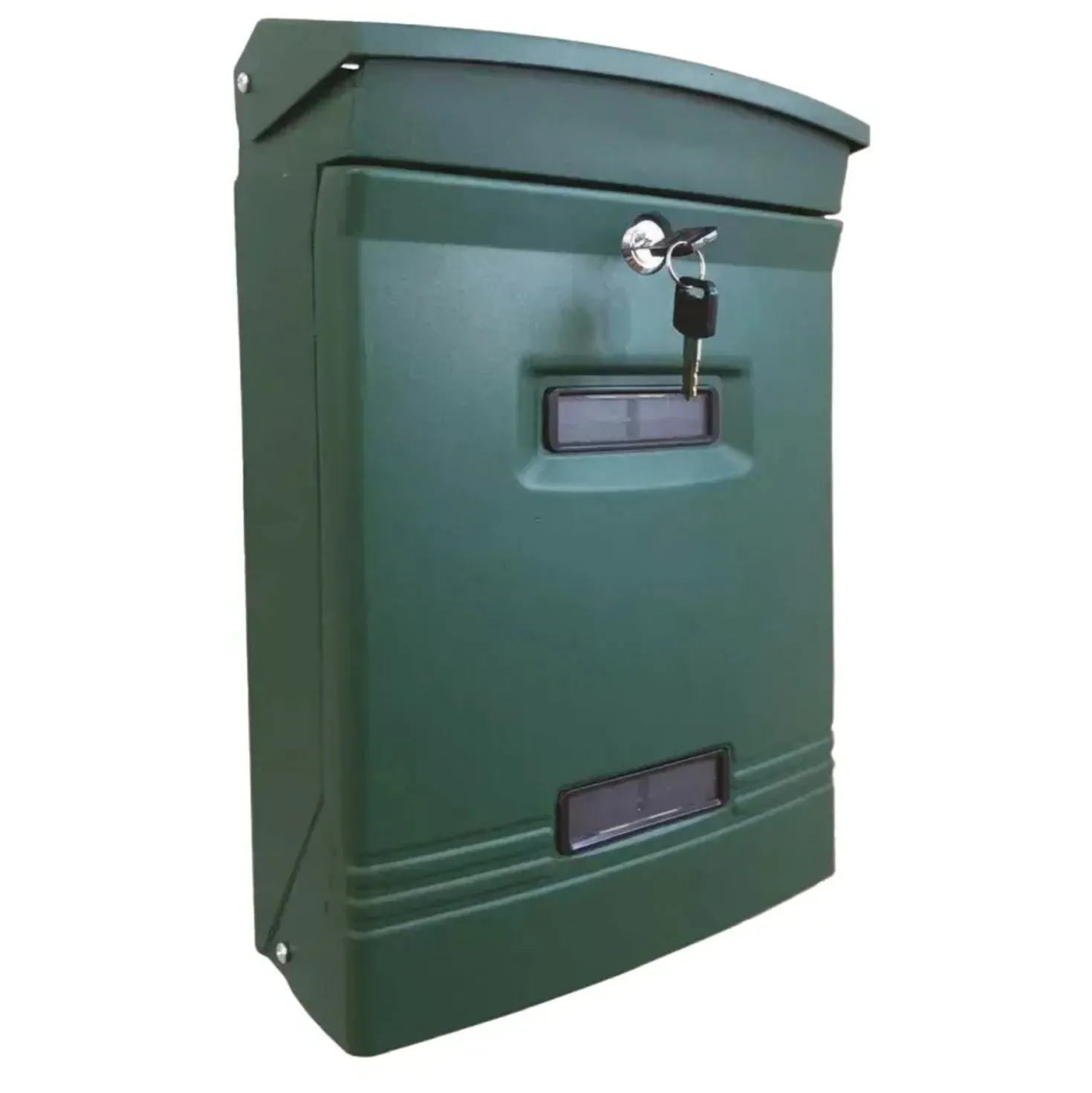 Cassetta postale in lamiera Prima 255x375x120 mm verde