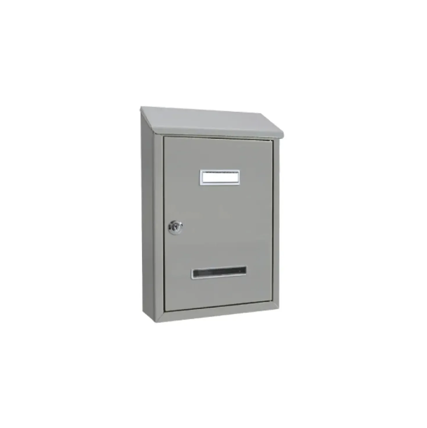 Cassetta postale in lamiera Tabloid 230x350x80 mm grigio