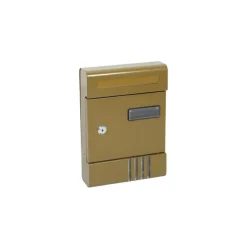 Cassetta postale in lamiera Cubby 200x300x60 mm bronzo