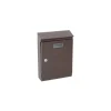 Cassetta postale in lamiera Missive 220x320x80 mm marrone