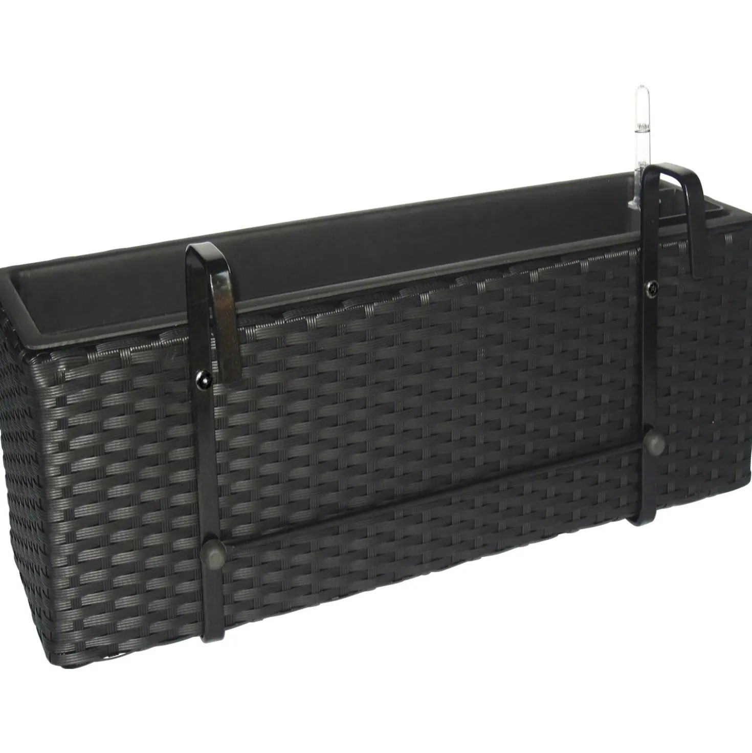 Cassetta rettangolare 51,5 cm nero