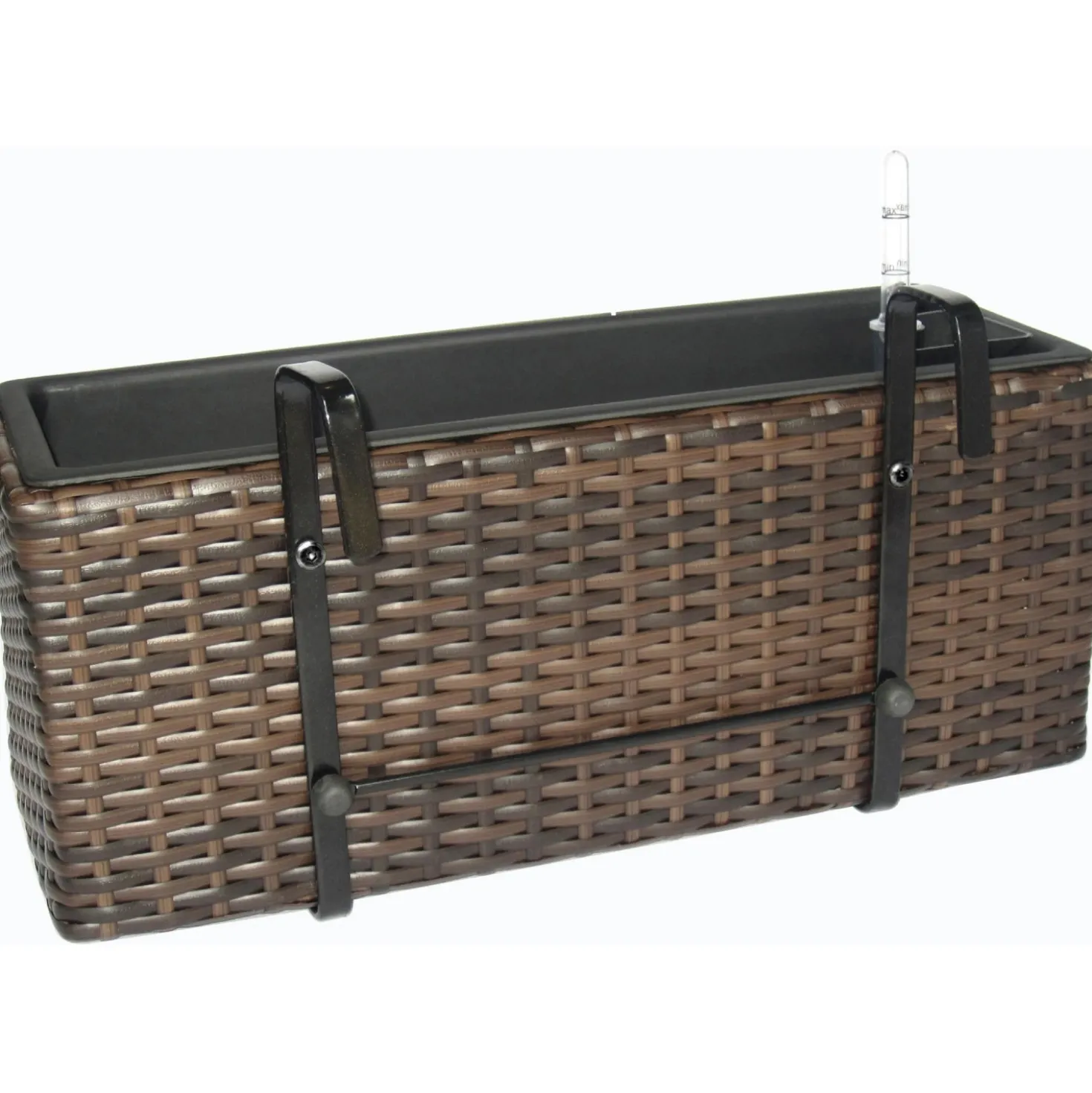 Cassetta rettangolare 51,5 cm marrone