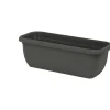 Cassetta Unica in plastica 50x20x16,4 cm Grigio Fumo Light