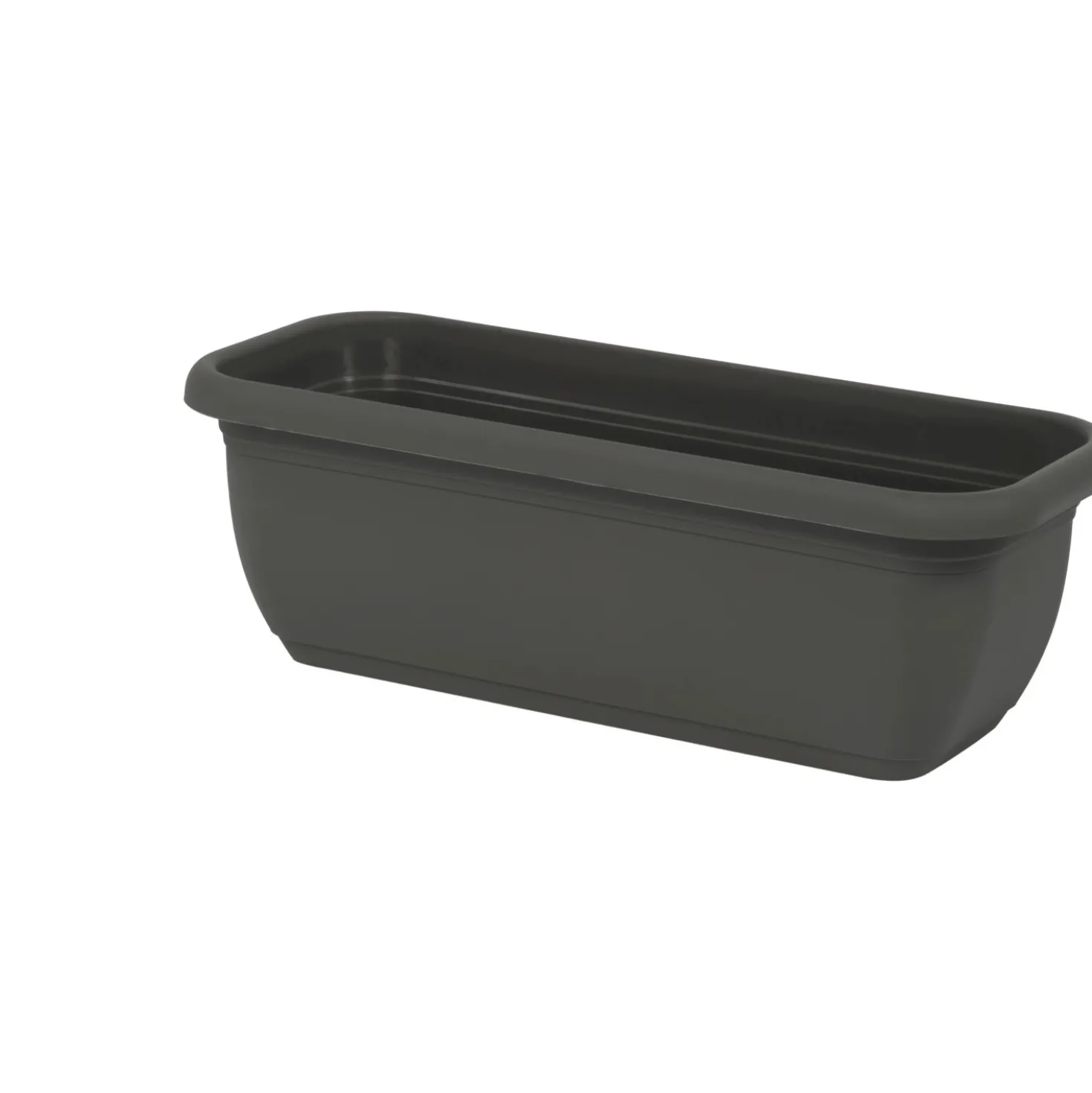 Cassetta Unica in plastica 50x20x16,4 cm Grigio Fumo Light