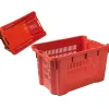 Cassette per ortaggi impilabili semichiuse 56x35x31 cm
