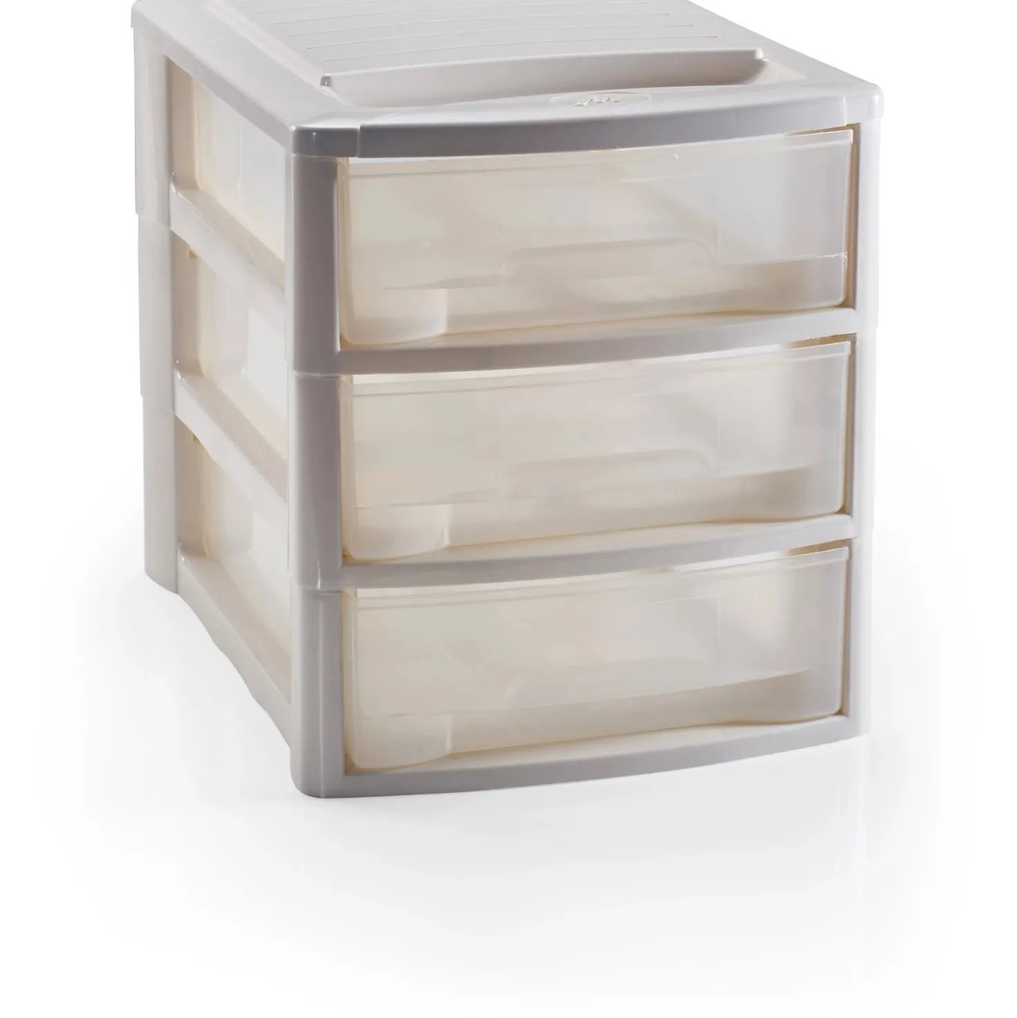 Cassettiera 3 cassetti Midi Empire 27x36x30 cm avorio