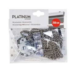 Catenella in metallo tenda Platinum H 250 cm