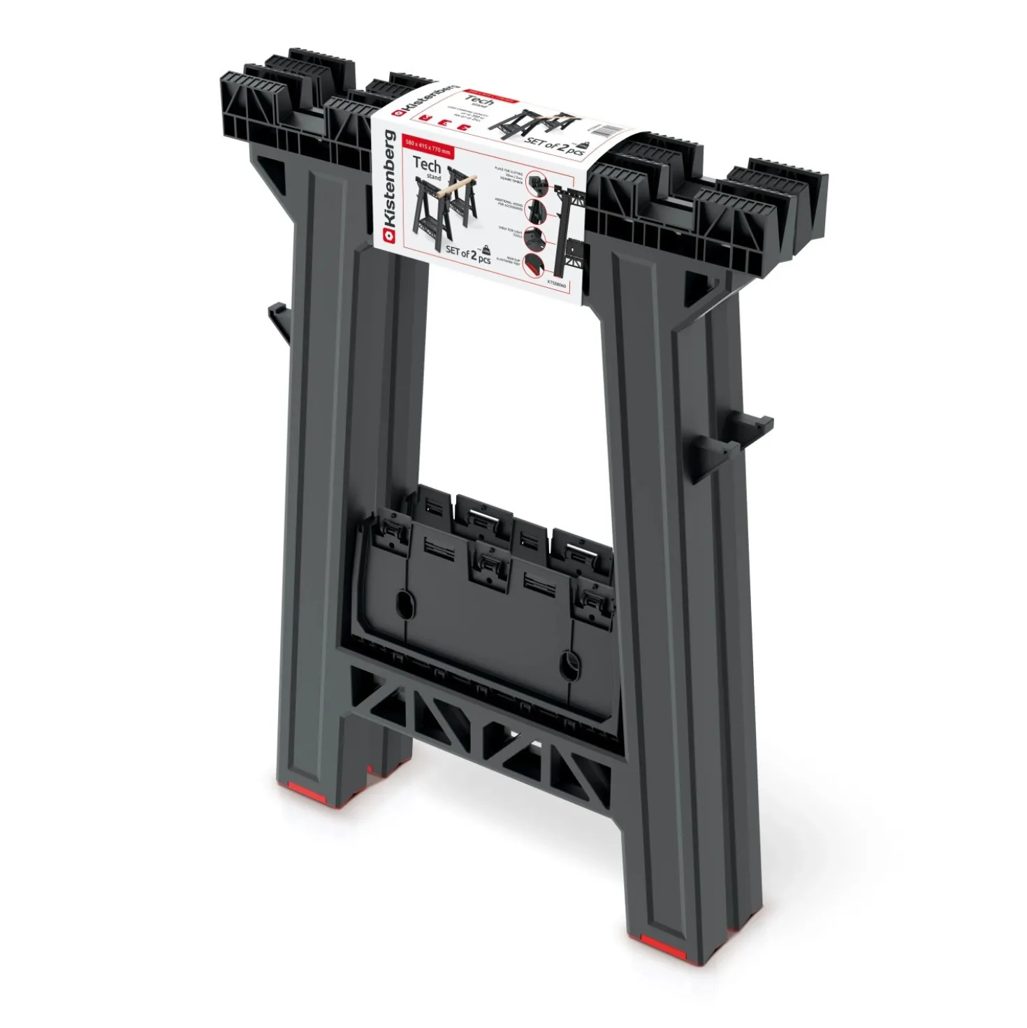 Cavalletto da officina Kistenberg TECH SUPPORTO KTSS8060 2 pz
