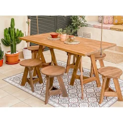 Cavalletto in legno di pino ONE