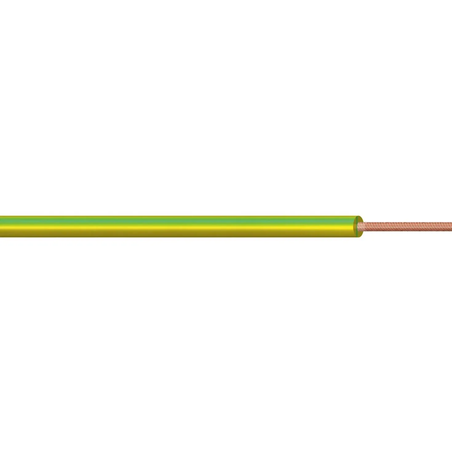 Cavo FS17 1x1,5 mm² 20 m in matassa giallo-verde