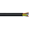 Cavo H07RN-F 4 x 1,5 mm² senza sguainatura colore nero 5 m