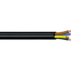 Cavo H07RN-F 4 x 1,5 mm² senza sguainatura colore nero 5 m