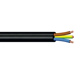 Cavo H05VV-F 3x1 mm² 50 m nero