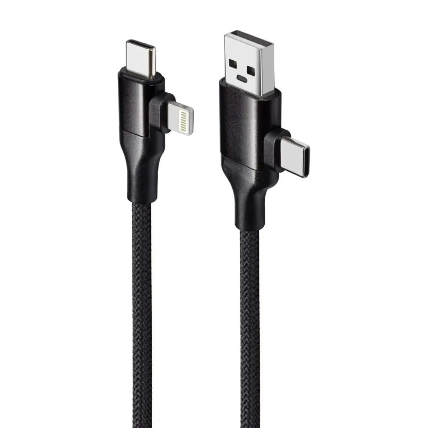 Cavo magnetico universale 4 connettori 3A 60 W