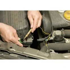Cercafase con tester per luci auto 6-24 V