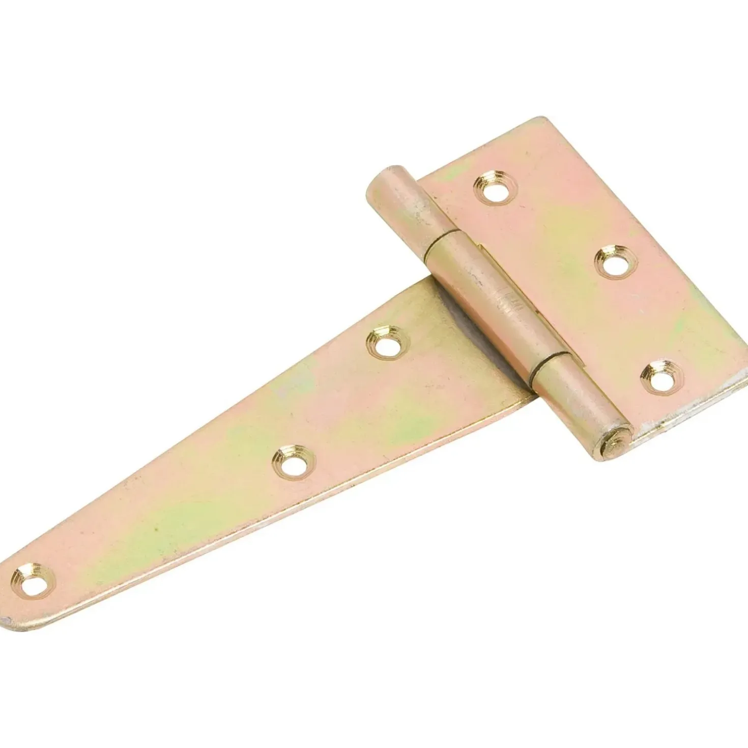 Cerniera per cancello acciaio zincato 245x100 mm giallo