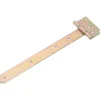 Cerniera per porta pesante acciaio zincato 400x40 mm giallo