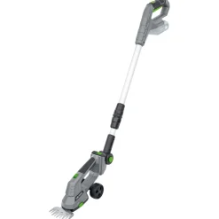 Cesoie per erba ed arbusti con manico telescopico batteria 20 V