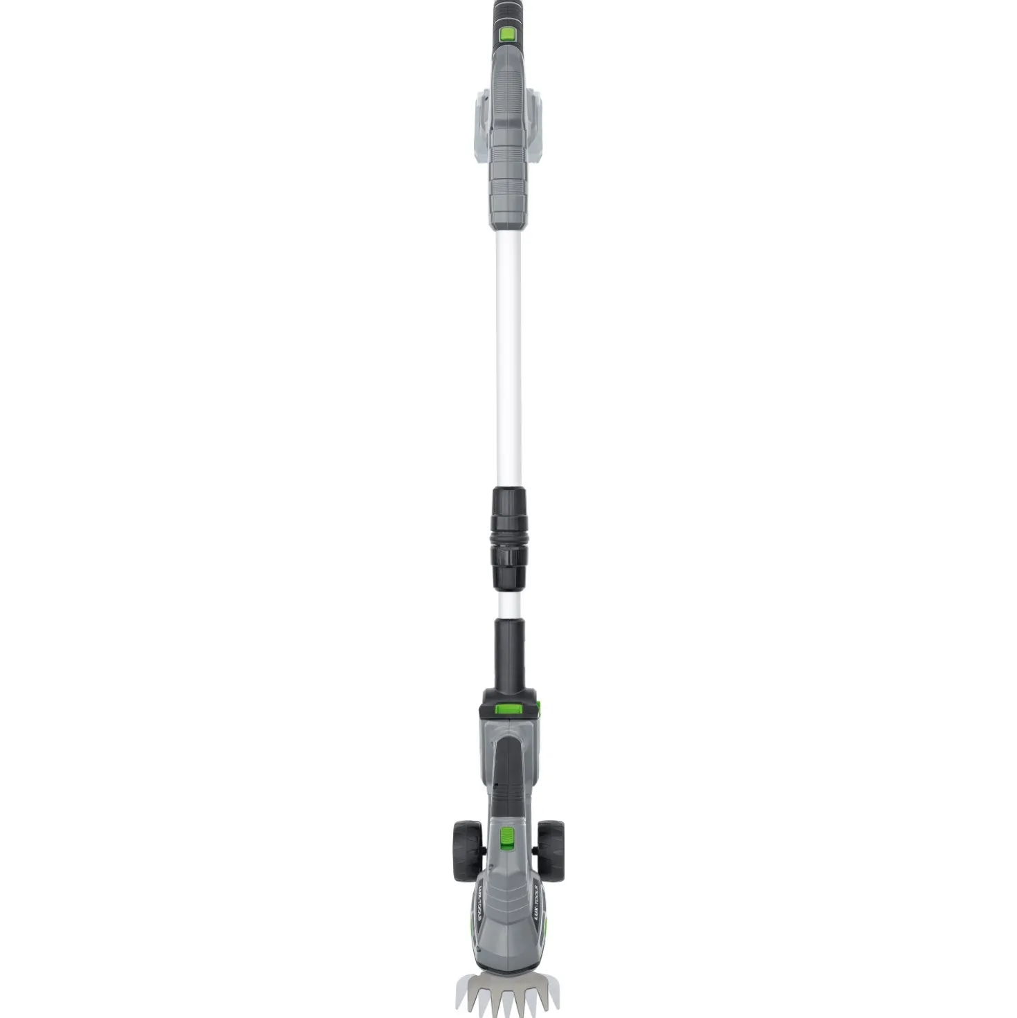 Cesoie per erba ed arbusti con manico telescopico batteria 20 V