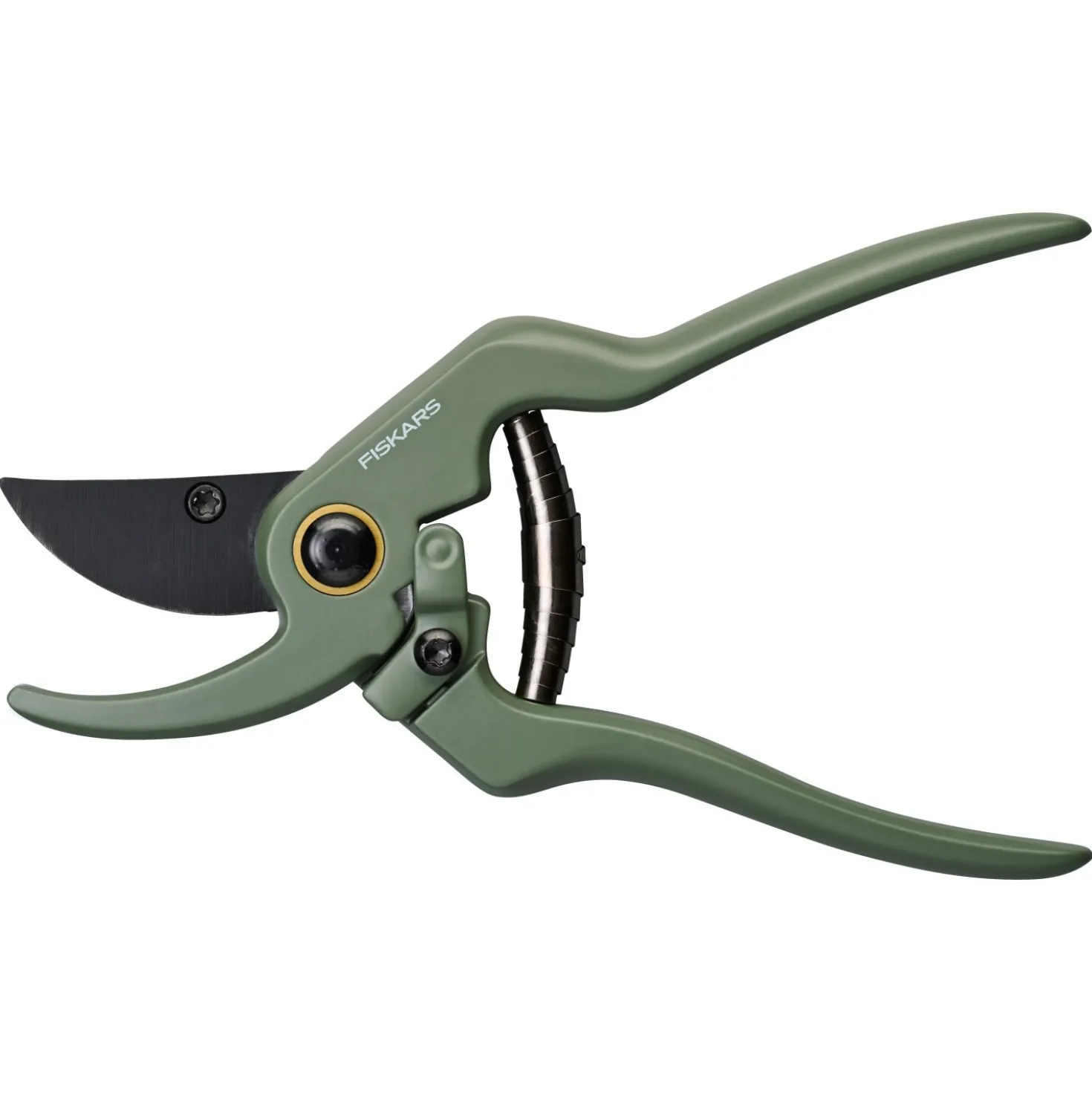 Cesoie per potatura piante e fiori con supporto Fiskars verde
