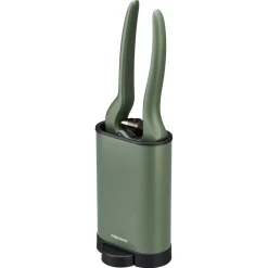Cesoie per potatura piante e fiori con supporto Fiskars verde