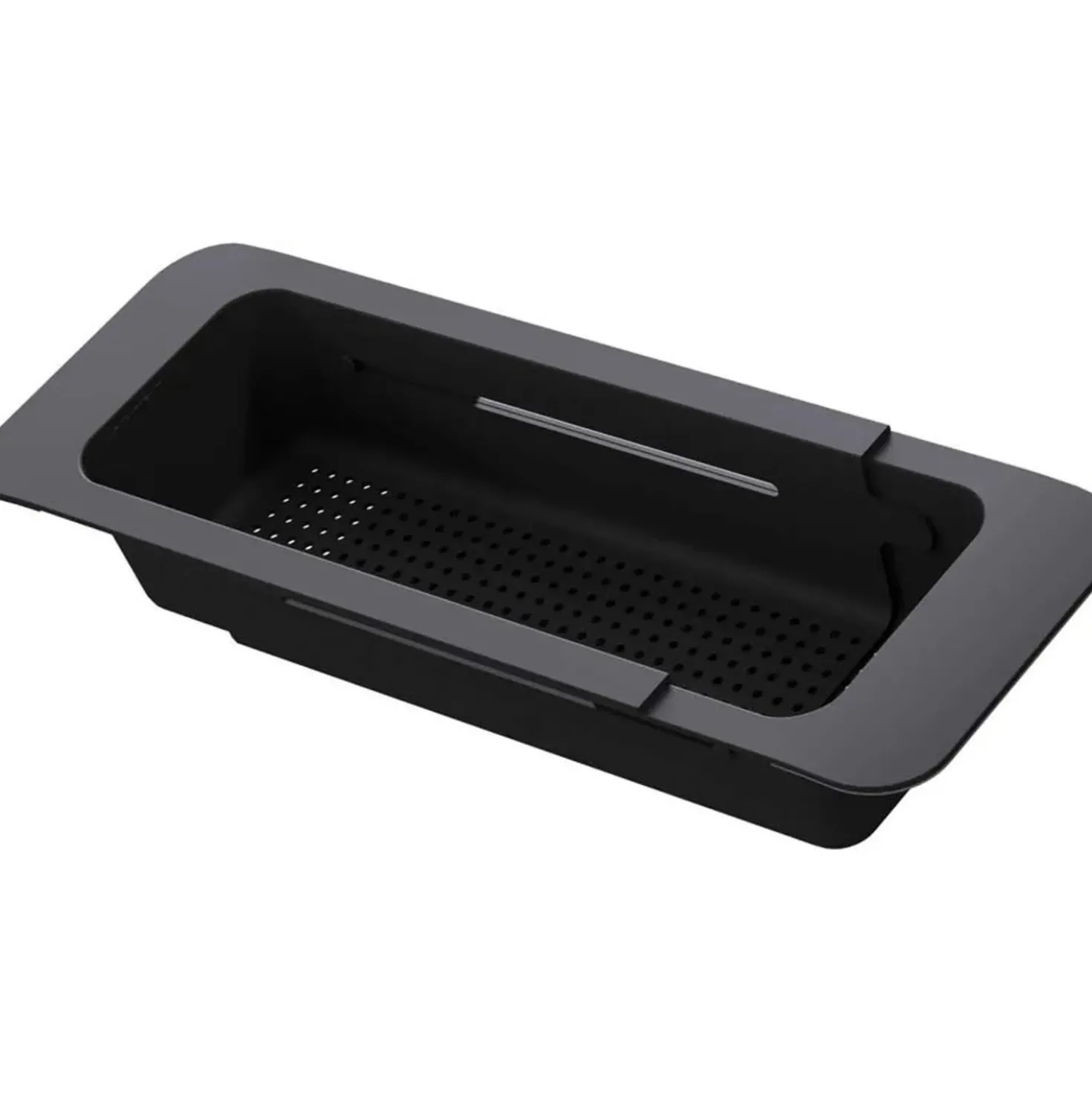 Cestello estensibile lavello Idrostile 134x68 mm nero