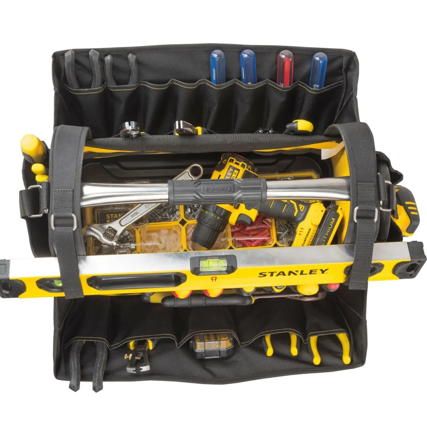 Cestello porta utensili in tessuto Quick Access Fatmax 50x30x36 cm