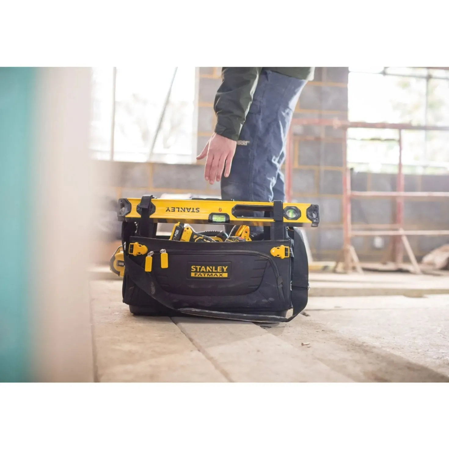 Cestello porta utensili in tessuto Quick Access Fatmax 50x30x36 cm