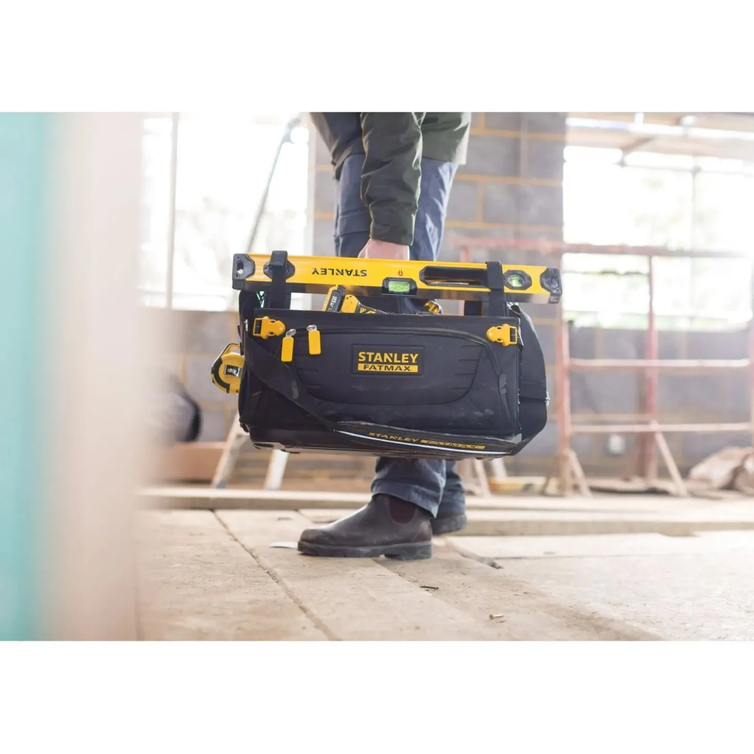 Cestello porta utensili in tessuto Quick Access Fatmax 50x30x36 cm
