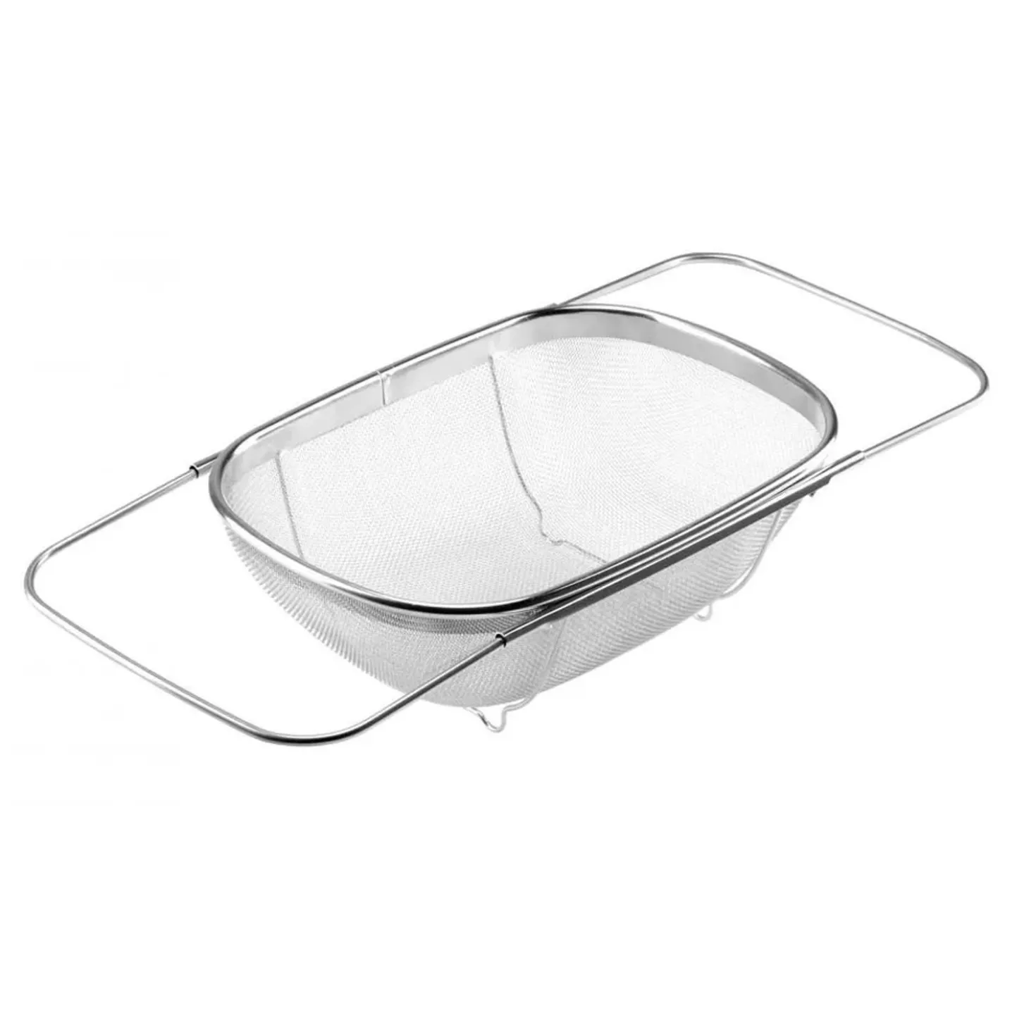 Cestello scolaverdure Idrostile acciaio inox 240x550 mm cromo