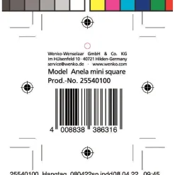 Cestino da bagno Anela in velluto beige