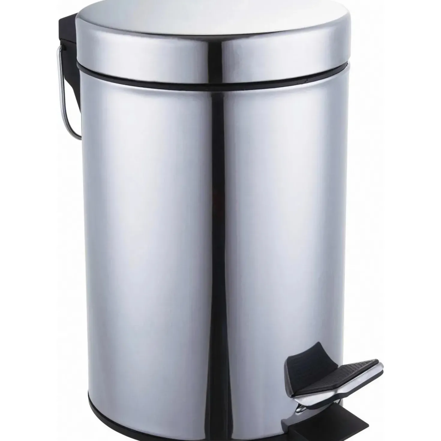 Cestino da bagno CMI in acciaio inox 3,5 l