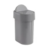Cestino da bagno Junior in resina 4,8 l grigio