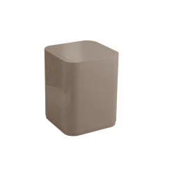 Cestino da bagno Seventy in resina 8 l tortora