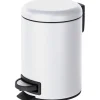 Cestino da bagno Wenko leman in metallo 3 l bianco