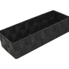 Cestino organizer Tex grande grigio