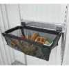 Cesto estraibile con guida a parete Biohort 20x67x34 cm