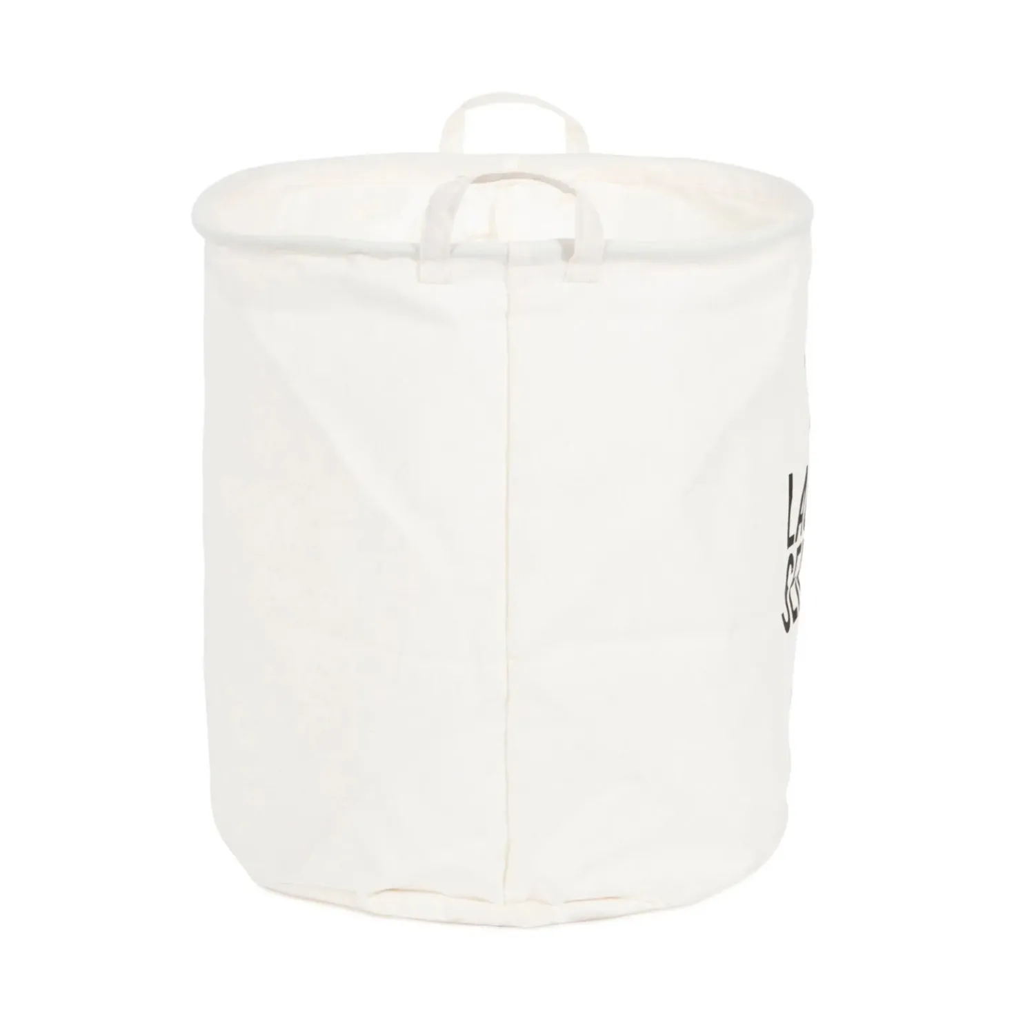 Cesto portabiancheria arrow rotondo flessibile ø 42x48 cm bianco