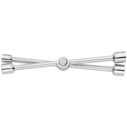 Chiave a croce LUX-TOOLS Comfort pieghevole 17/19/21/23 mm