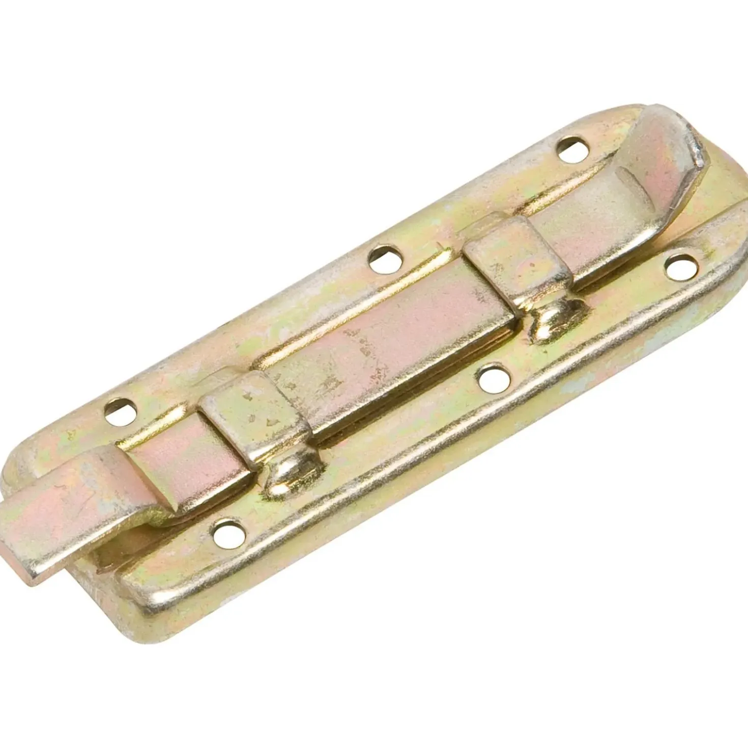 Chiavistello per finestra zincato 80x26 mm giallo