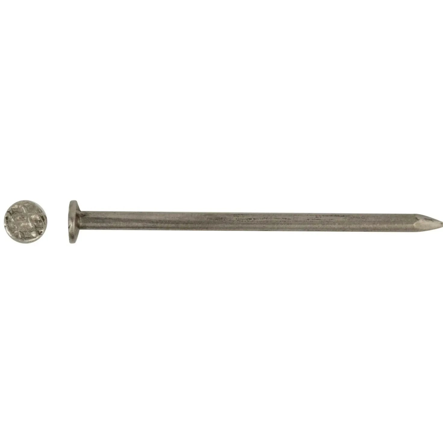 Chiodo testa piana ferro lucido 4,5x100 4 pz